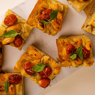 FOCACCIA DE TOMATES